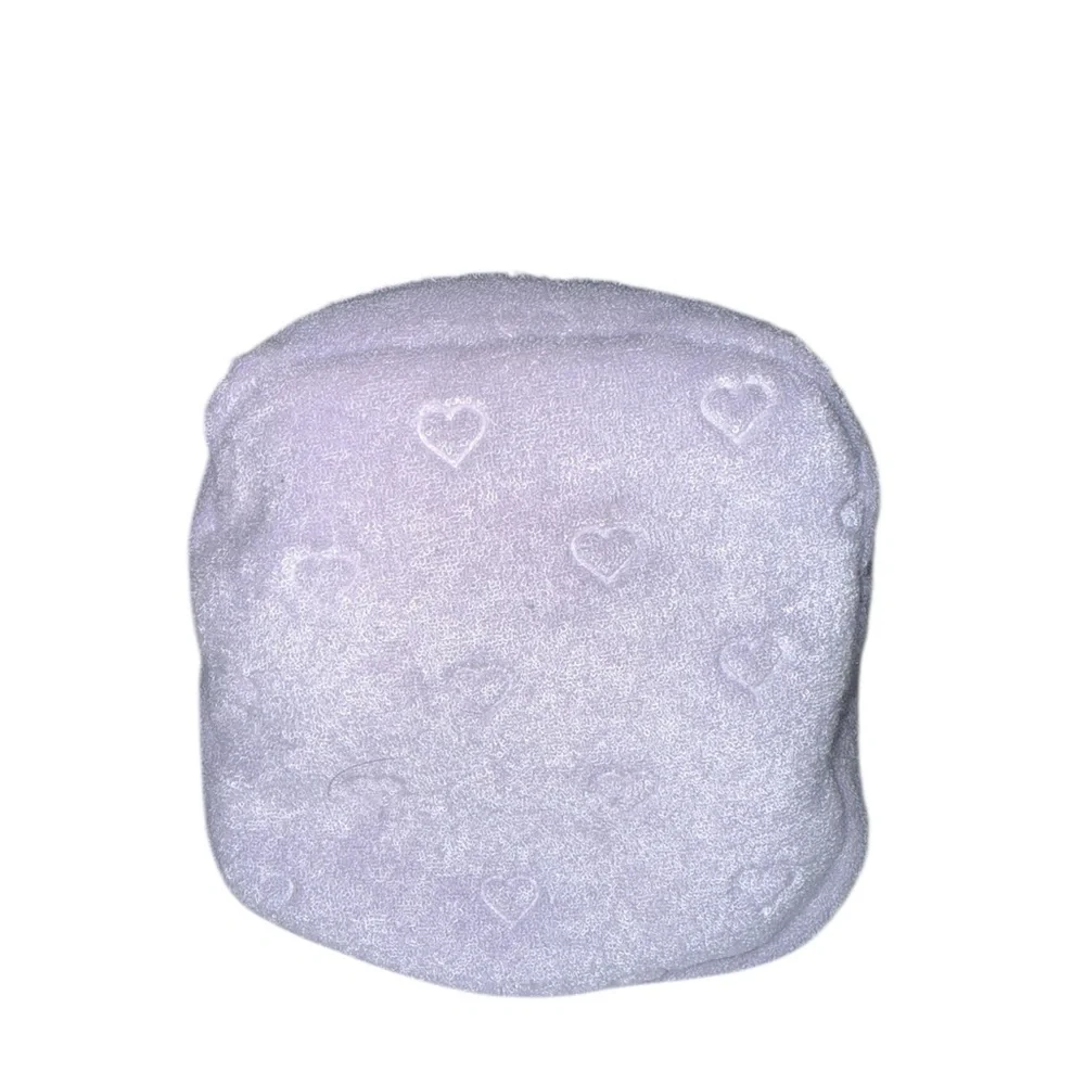 Stoney Clover Lane Lavender Heart Pouch with Rainbow Patch